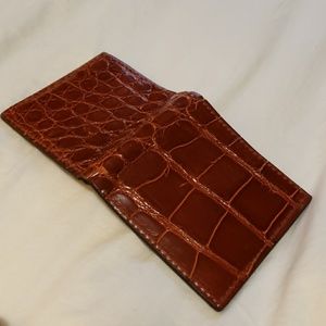 HANDMADE 100% Alligator Skin Wallet